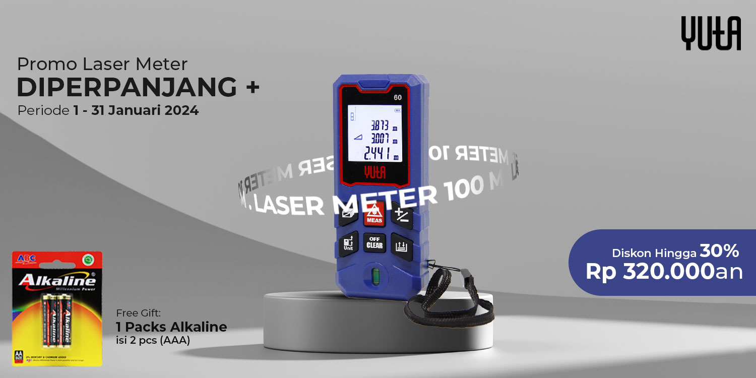 Promo Laser Meter Yuta Diperpanjang+