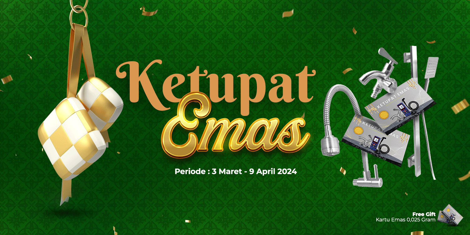Belanja Keran dapet Ketupat Emas