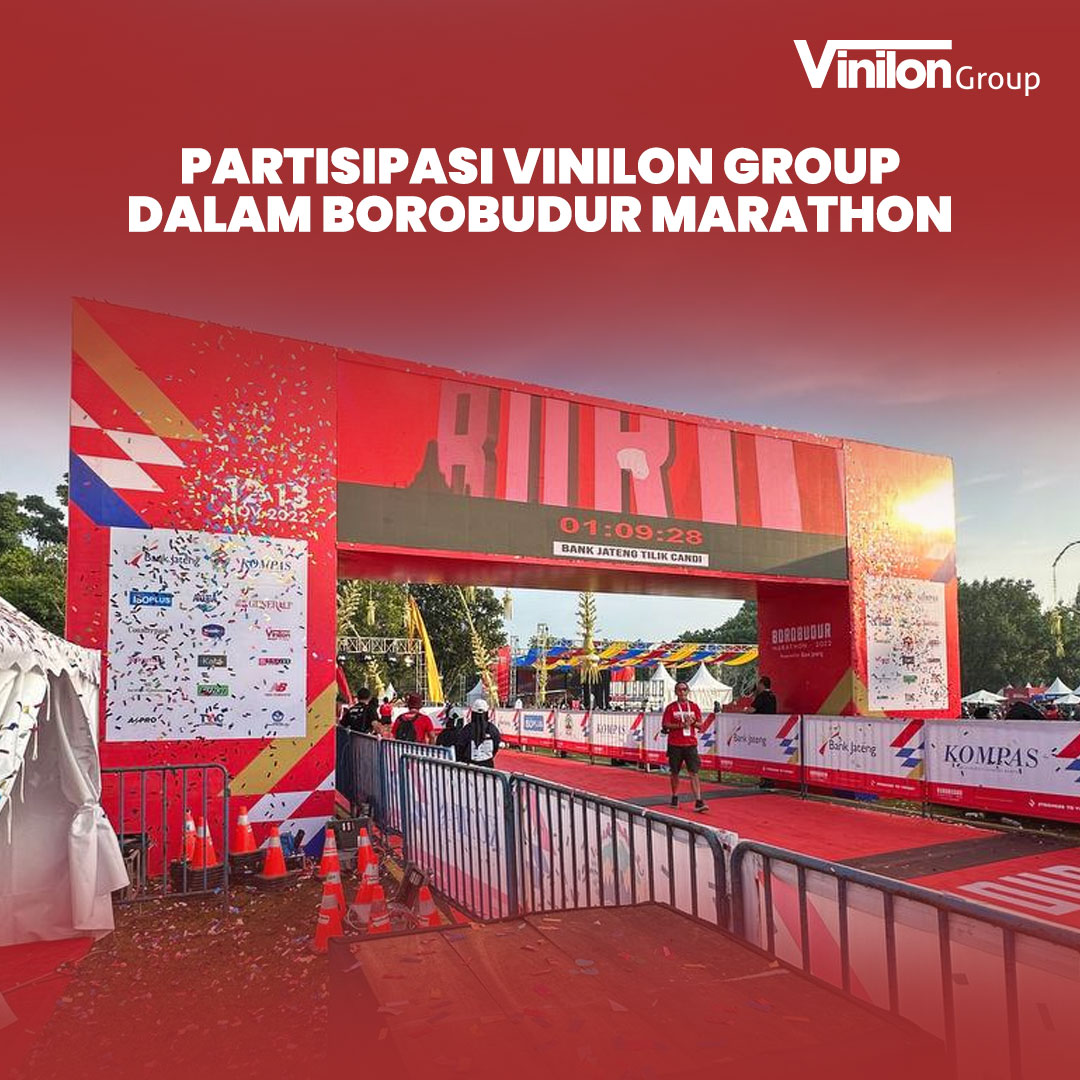 Partisipasi Vinilon dalam Borobudur Marathon